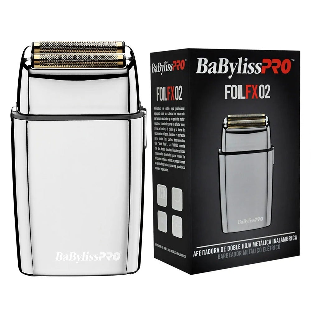 BaByliss PRO FOILFX02 Cordless Metal Double Foil Shaver FXFS2