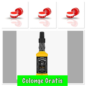 Bandido Haar Wax Nr 7. 3 Stuks. 150ml  +1X Cologne 150ml Gratis